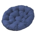 thumbnail image 2 of Vsenkes Hammock Chair Cushion Washable Outdoor Seat Cushion for Kitchen dark blue, 2 of 9
