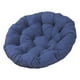 thumbnail image 2 of Cojín de silla de hamaca lavable cojín de asiento al aire libre para jardín de patio de cocina azul oscuro, 2 of 8