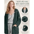 thumbnail image 5 of DAKIMOE Sleep Cardigans Robe Bed Jackets for Women Toasty Cozy Sherpa Coat Cloud-Soft House Jacket Loose Oversized Fleece Fuzzy Outwear, S-XXL, 5 of 9