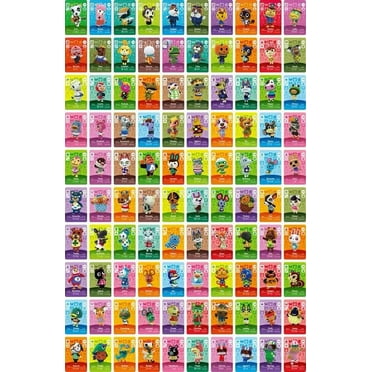 100x Animal Crossing ACNH Series 2 Mini NFC Cards New Horizons 101-200