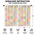 thumbnail image 2 of Pioneer Flower Floral Print Pattern Teens Curtains,Teens Insulated Curtains Set Of 2,Bedroom Essentials,Toddler Room Decor 52"x84", 2 of 5