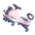 thumbnail image 2 of Wiggle Car for Kids, Electric Wiggle Car Ride On Toy with Universal Wheel, Music, Light Effect, Sit Down Kids Riding Push Around Toy, Outdoor Ride On Toy for Kids Children, 2 of 8