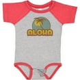 thumbnail image 3 of Inktastic Aloha Palm Boys or Girls Baby Bodysuit, 3 of 5