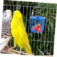 thumbnail image 4 of Bird Fruit Vegetable Feeder Basket Hanging Plastic Fruit Holder for Parakeets Cockatiels Lovebirds Canaries Bird Cage Accessory, 4 of 7