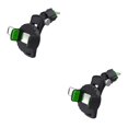 thumbnail image 1 of Kenally Soporte para teléfono inteligente para coche de 4-6 pulgadas, soporte portátil, soporte Universal para automóvil ABS, suministro para viaje en Verde Salida de aire 2piezas Kenally CBP284690, 1 of 5