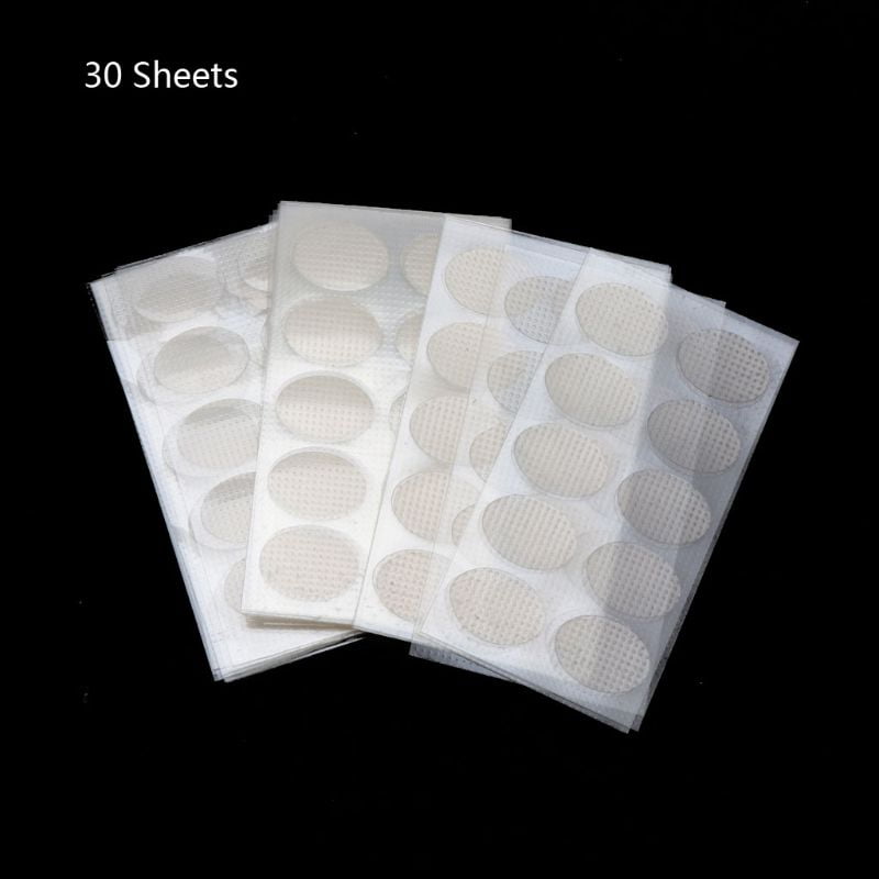 300Pcs Invisible Earrings Stabilizers Ear Holes Protective Waterproof Patches Earrings Support Patches for Earrings