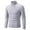 Gray, variant on Ruimatai Men's Turtleneck Sweaters Casual Fashion Slim Fit Ribbed Knit Elastic Solid Color Winter Warm Pullover Sweater
