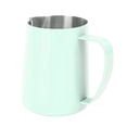 thumbnail image 1 of Taza Para Espumar Café De Acero Inoxidable De 480 Ml, Jarra De Leche De Acero 304 Con Línea De Escala, Taza Para Café Con Leche Con Boca Puntiaguda, Taza Grande De Capacidad, 1 of 7