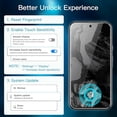 thumbnail image 3 of xixishop Screen Protector for Google Pixel 8a 6.1-Inch, Tempered Glass Film with Easy Installation Tool, Fingerprint Compatible, HD Clear, 3-Pack, 3 of 6