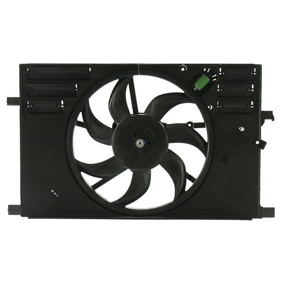 Agility Auto Parts 6010276 Dual Radiator and Condenser Fan Assembly for Fiat, Jeep, Ram Specific Models