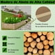 thumbnail image 5 of Cama de Jardín Elevada Costway de Madera Caja de Plantas para Verduras Flores Hierbas Frutas 240 x 60 x 25 cm, 5 of 8