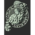 thumbnail image 2 of Women's Marvel St. Patrick's Day The Thing It's Pinching Time Graphic Tee Black Medium, 2 of 4