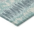 thumbnail image 4 of Addison Rugs Chantille Indoor/Outdoor Transitional Stripes Teal Washable Rectangle Rug, 10' x 14', 4 of 6