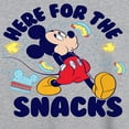 thumbnail image 3 of Mickey & Friends - Here For The Snacks - Juniors Ideal Flowy Muscle T-Shirt, 3 of 5