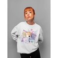 thumbnail image 2 of Retro Dippin’ Dots Delight - Colorful Ice Cream Treat Graphic Women's Sweatshirt, 2 of 4