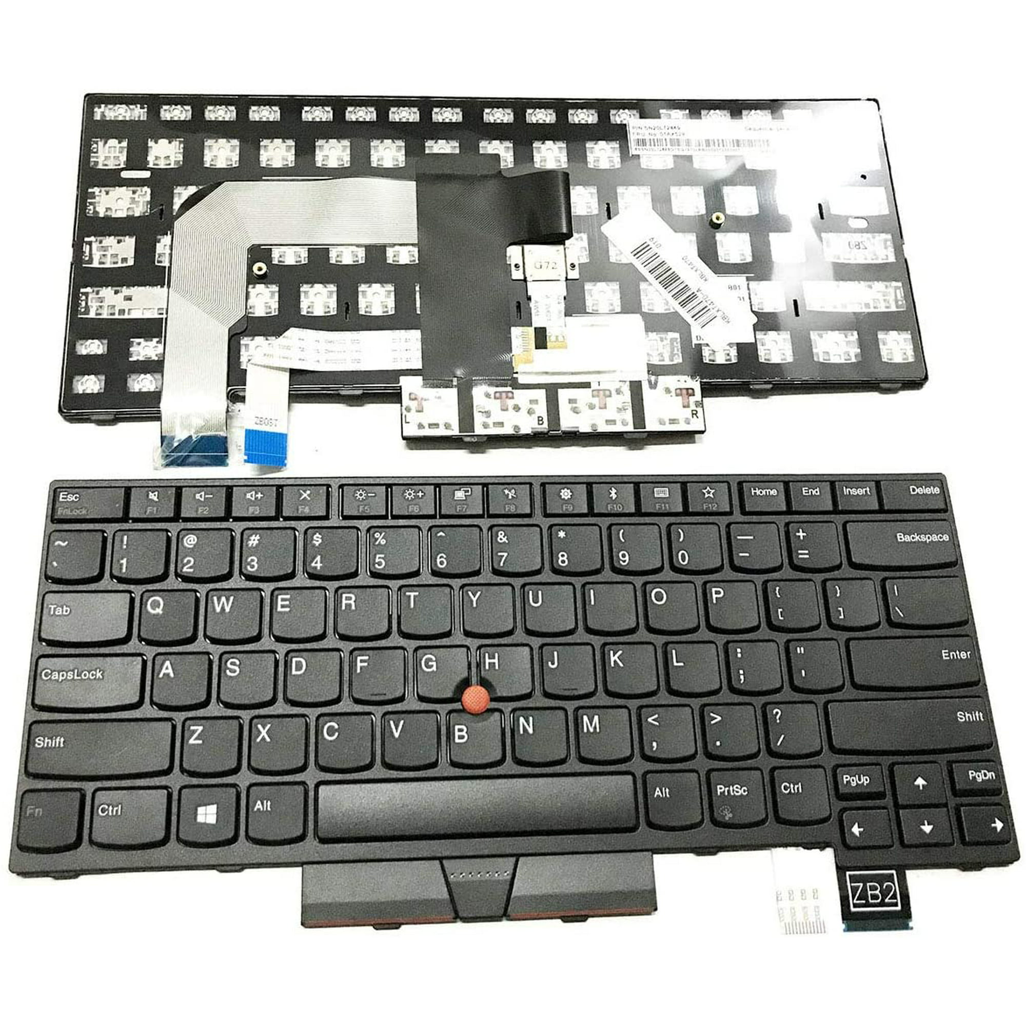 Laptop Replacement Keyboard for Lenovo ThinkPad T470 T480 Laptop No  Backlight (Not Fit T470s T470p T480s T480p) | Walmart Canada