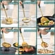 thumbnail image 5 of Juego de utensilios de cocina dorados de 2 piezas, juego de utensilios de cocina de acero inoxidable con aspecto vintage, fácil de limpiar, regalo perfecto., 5 of 5
