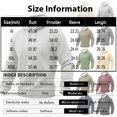 thumbnail image 3 of Men's Waffle Knit Zip Hoodie Long Sleeve Drawstring Casual Hooded Sweatshirt Athletic Pullover Top, 3 of 5