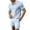 Blue, variant on Fgnfyis European Solid Color Jacquard Short Sleeved Shirt Shorts Men Business Casual Loose Comfortable Trend Foreign Trade Two Piece Set Mens Suits Pink XXL