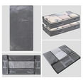 1 Pack Underbed Storage Bags Foldable Clothes Bag Large Capacity