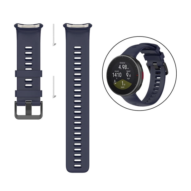 Pulsera de correa de reloj inteligente con barras de resorte para muñeca de 5.5-8.7 pulgadas