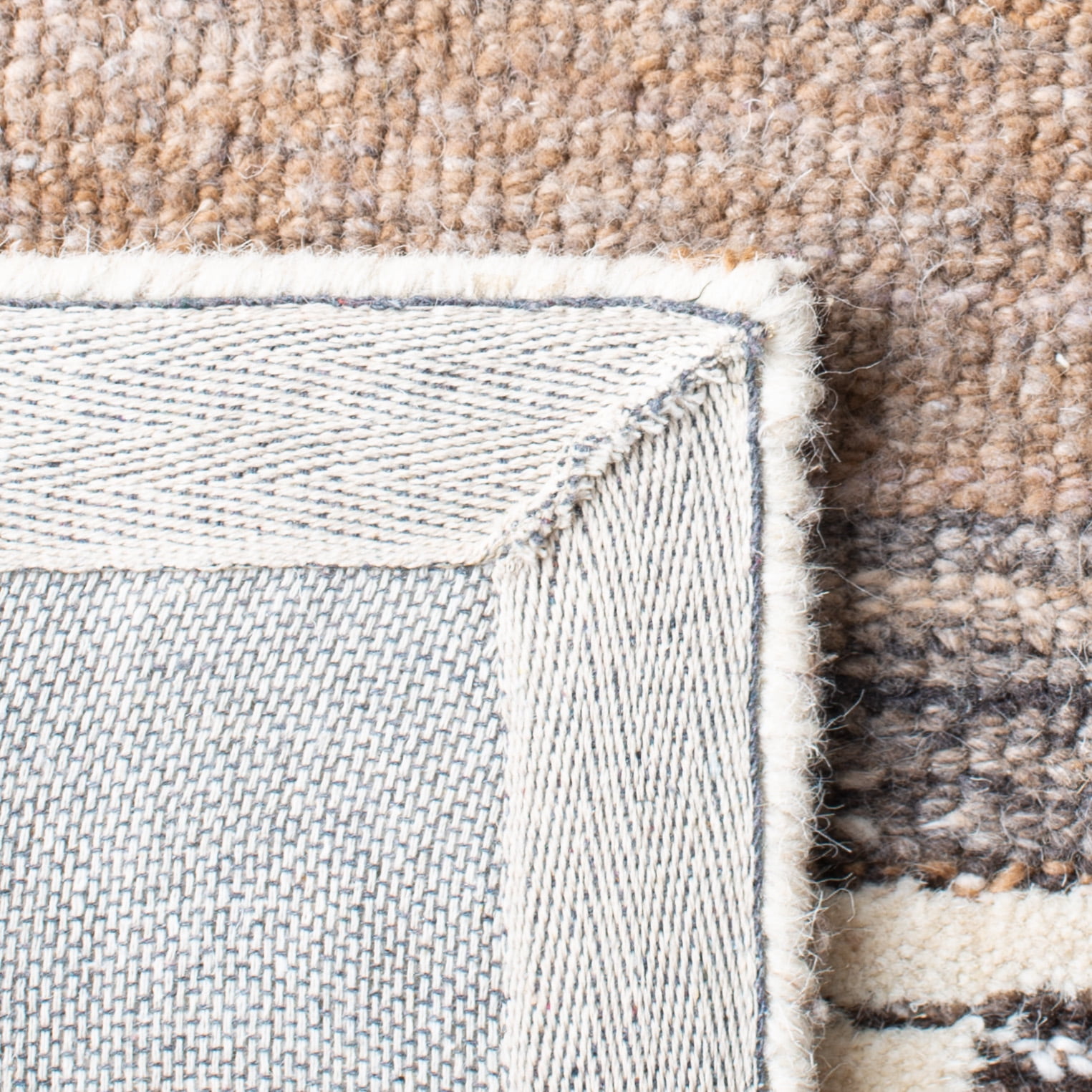 SAFAVIEH Aspen Kerry Geometric Area Rug, Ivory/Light Brown, 5' x 8'