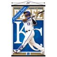 thumbnail image 3 of MLB Kansas City Royals - Salvador Pérez 23 Wall Poster with Magnetic Frame, 22.375" x 34", 3 of 6