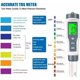 thumbnail image 3 of Probador de medidor de PH, probador electrónico de PH para piscina 4 en 1, PH TDS EC y medidor de temperatura, probador de calidad del agua con pantalla LCD y precisión de lectura, para piscina,, 3 of 5