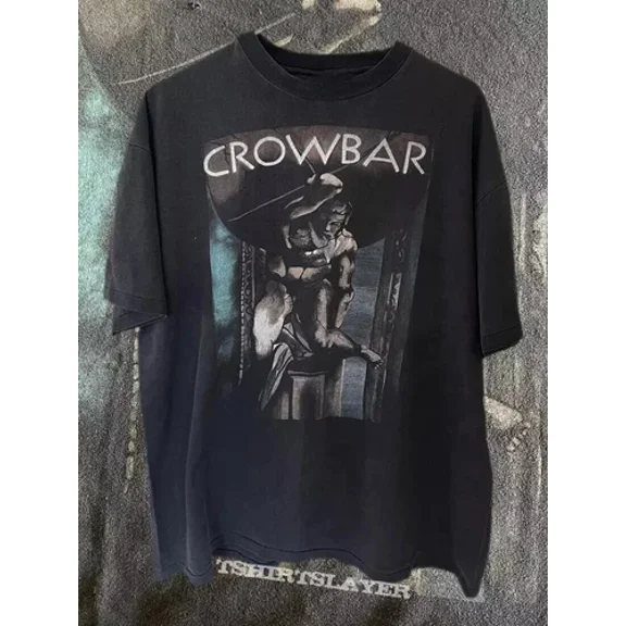 New Popular Crowbar Band Black T-Shirt Cotton Full Size S-5XL | eBay