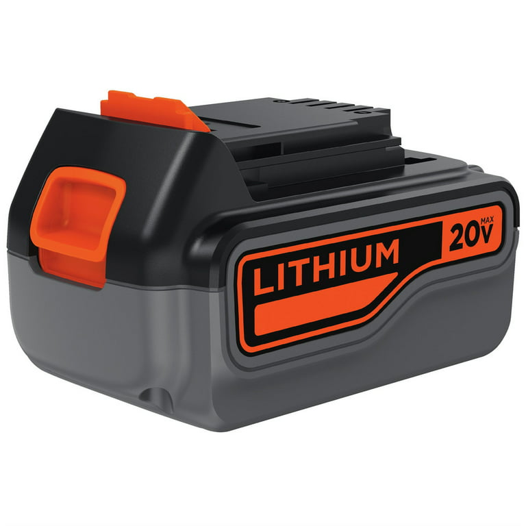 BLACK & DECKER 20-V 1.5 Amp-Hour; Lithium Battery at