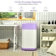 thumbnail image 2 of Costway 8lbs Portable Fully Automatic Washing Machine W/ Drain Pump Purple, 2 of 11