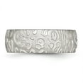 thumbnail image 3 of Chisel Stainless Steel Brushed and Polished Textured 8mm Band, 3 of 7