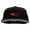 Black, variant on Fire Car Embroidered Superior Cotton Twill Flat Bill Snapback Prostyle Cap - Black OSFM