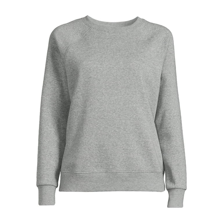 Athletic Works Women s Fleece Crewneck Sweatshirt Sizes XS XXXL