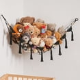 thumbnail image 1 of Organizador colgante de red para almacenamiento de peluches Amdermi, 1 of 6