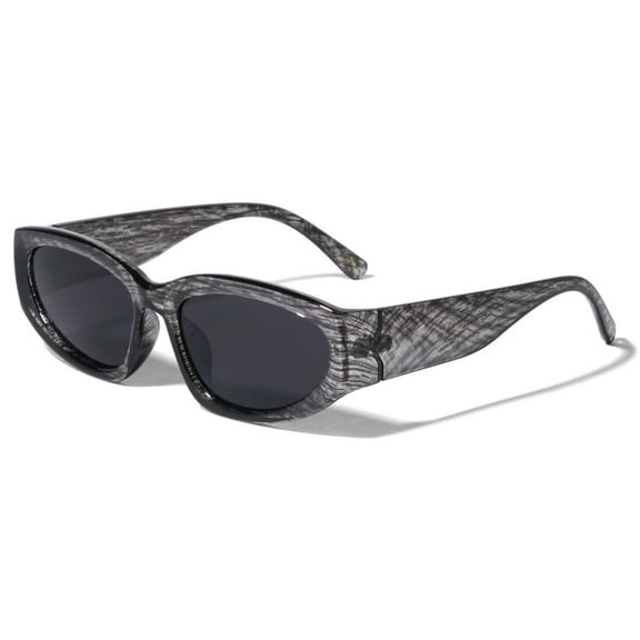 Gray Frame Sunglasses Square Light Weight Eye Wear Classy