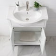 Design Element Marian 30" Single Sink Bathroom vanity in White with