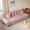 Pink, variant on Magic Home 89" Cloud Sofa,Modern Velvet Couch,3-Seat Sofa for Living Room,Apartment and Small Space,Pink