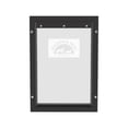 thumbnail image 3 of Hakuna Pets Black Deluxe Aluminum Large Pet Door for Pets up to 100 lbs, 3 of 10