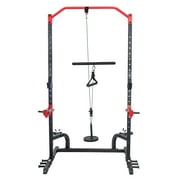 Sunny Health & Fitness Power Zone Squat Rack Power Rack Power Cage for Strength Training Home Gym Squat Cage, SF-XF9931