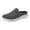 Grey, variant on Women's Men's Knit Backless Mules Breathable Mesh Casual Slip on Open Back Half Sneakers Slippers