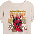 thumbnail image 3 of Marvel Deadpool - Blam - Women's Oversized Graphic T-Shirt, 3 of 5
