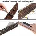 thumbnail image 3 of Fret Leveling Tool, Convenient Use Wear Resistance Guitar Fret File Kit String Spreader  for Musical Instrument Repair, 3 of 7