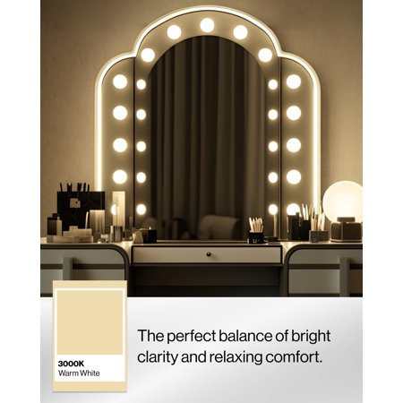 Sunco 4 Pack Vanity Globe Light Bulbs G25 LED for Bathroom Mirror, High Output 1000 LM, 100W Equivalent 11W, 3000K Warm White, Dimmable, E26 Base, Round Frosted Decorative Bulb.