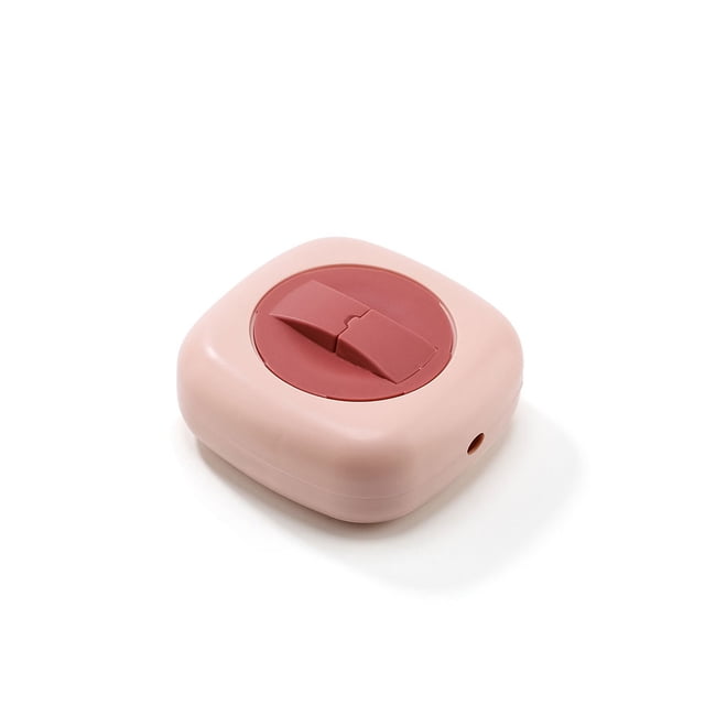 Inteprter Organizador de cables, giratorio, portátil, de transporte, de plástico, para enrollar cables, contenedor, soporte para teléfono, estuche de Type3 NO3 Inteprter HA065272-03
