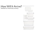 thumbnail image 3 of Contenedores de almacenamiento Rubbermaid Cleverstore Dorm, paquete de 12 unidades, transparentes, 3 of 8