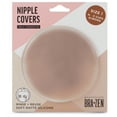 thumbnail image 5 of Positively BRA+ZEN Reusable Stick-on Silicone Adhesive Nipple Cover Pasties, Size 1 & 2 Breast Petals, 5 of 8