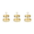 thumbnail image 3 of Transemion Stylish Nordic Texture Storage Tray for Double Fruit Snacks Love Height 25cm 3Set, 3 of 6