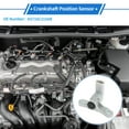 thumbnail image 2 of Sensores de Posición del Cigüeñal de Metal y Plástico Gris para FORD Mondeo Mk5 2.0 EcoBoost 2012-2016, 2 of 6