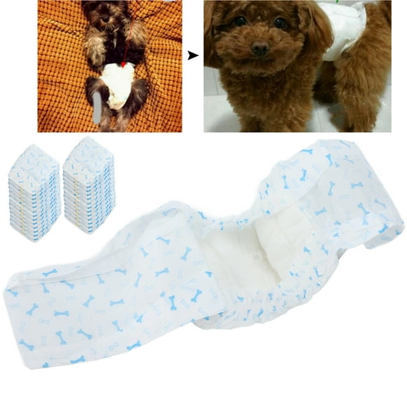 Disposable Male Dog , Speeds Up The Urine Absorption Quality Core Material Male Dog Diapers For Studio For Home For Daily For Shop XS. 26pcs,S.22pcs,M.18pcs